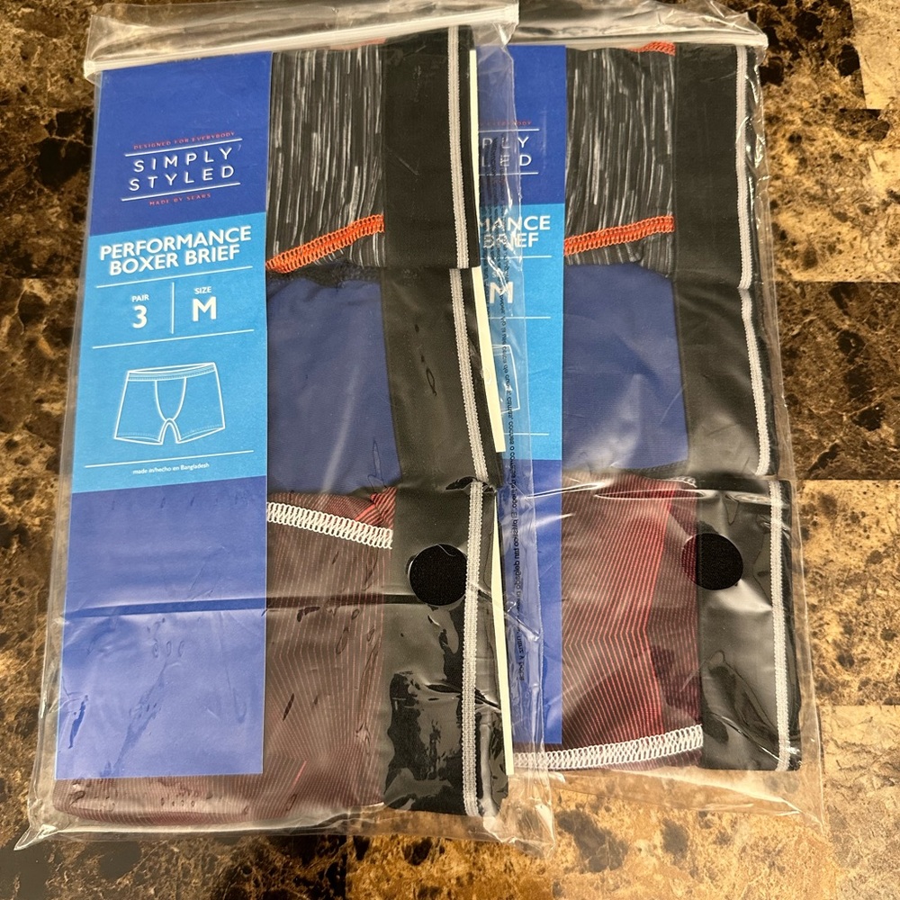 New Boy’s Simply Styled Boxer Brief (2 pack). Size: Medium